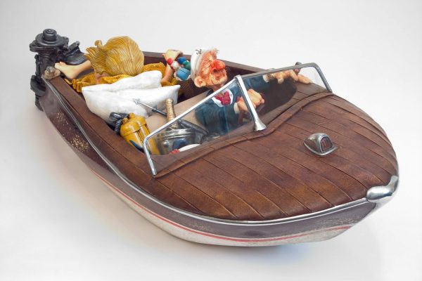 Guillermo Forchino Boat Lover Palyboy Miniature Figurines Gifts