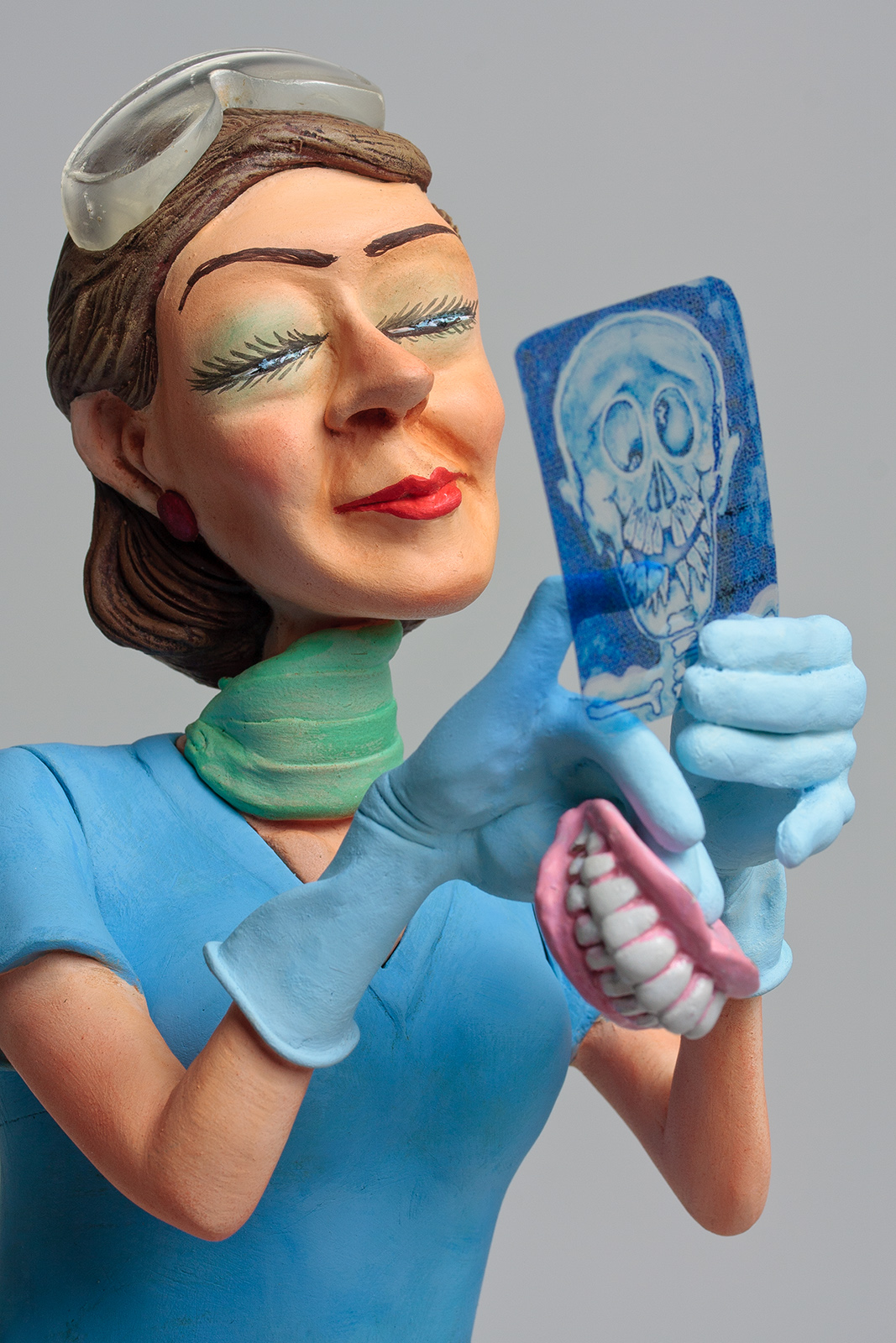 Guillermo Forchino Lady Dentist Miniature Figurines Gifts