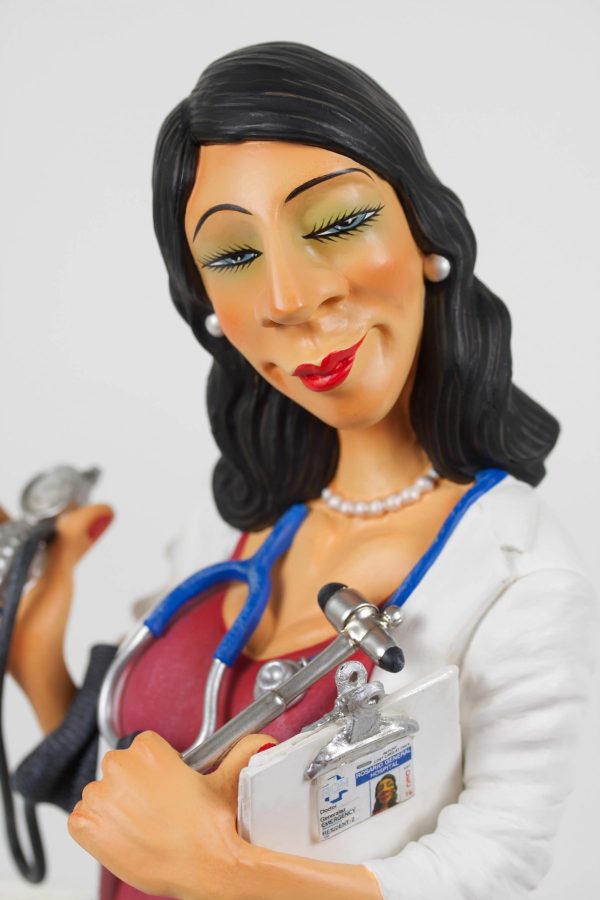 Guillermo Forchino Woman Doctor Miniature Figurines Gifts