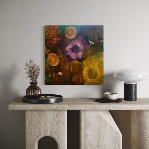 Allow Yourself Room to Bloom - Rana Hatem Slim - 60x60