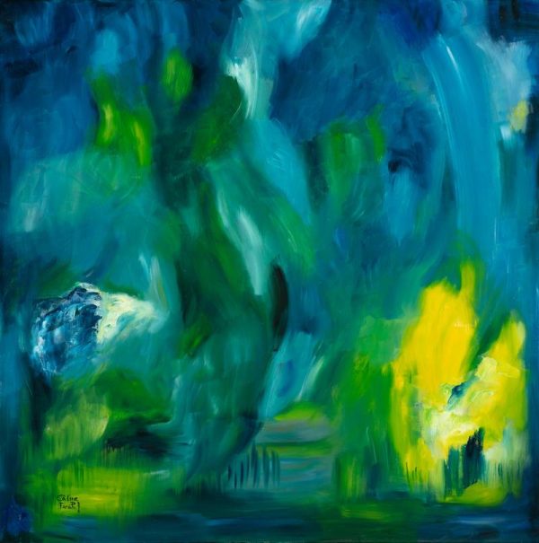 Path to Heaven - 90cmx90cm - Oil