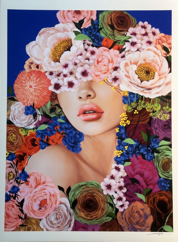 Painting print by the artist Sally Khoury