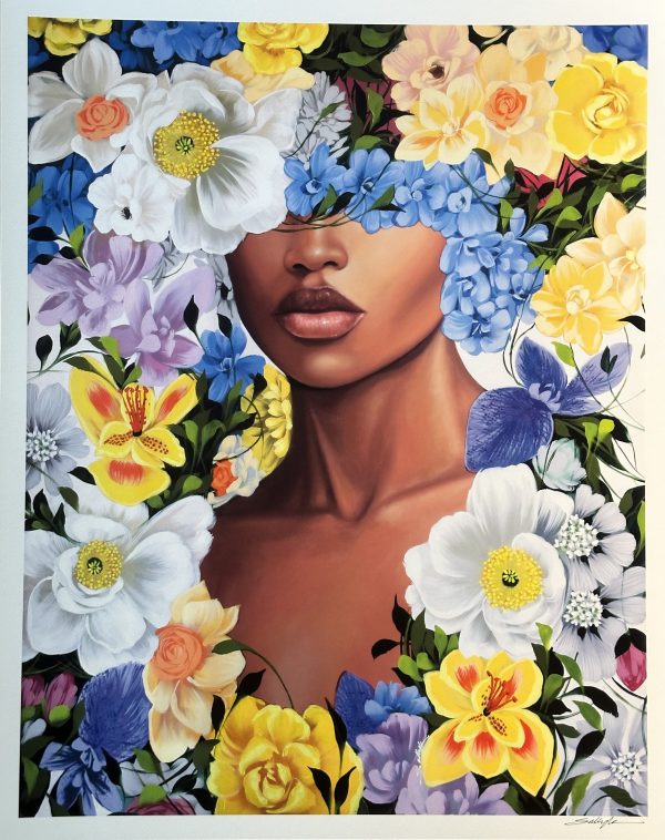 Painting print by the artist Sally Khoury