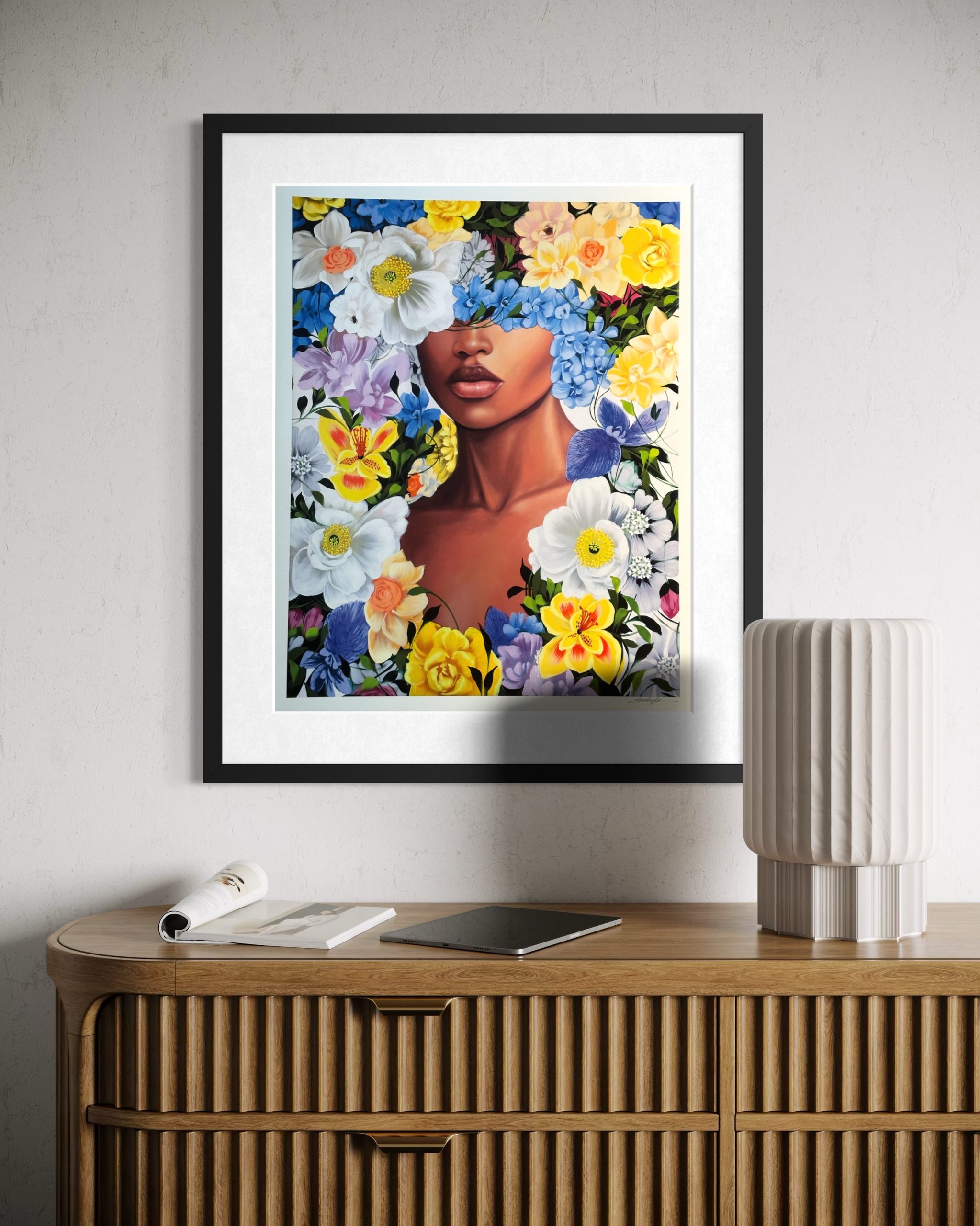 HELEN - Painting Print by SallyK