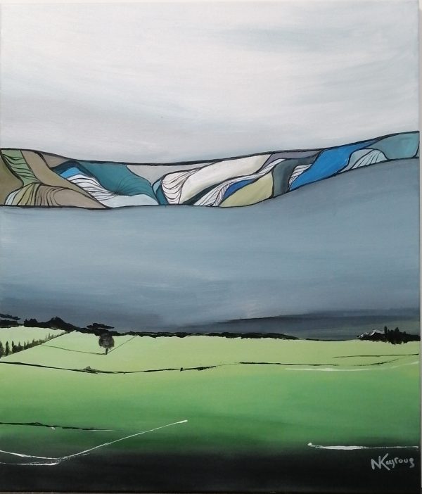 Mosaic Field Painting
