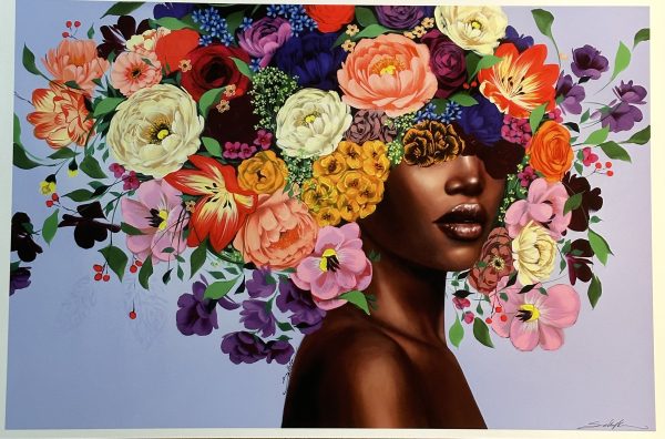 Painting print by the artist Sally Khoury