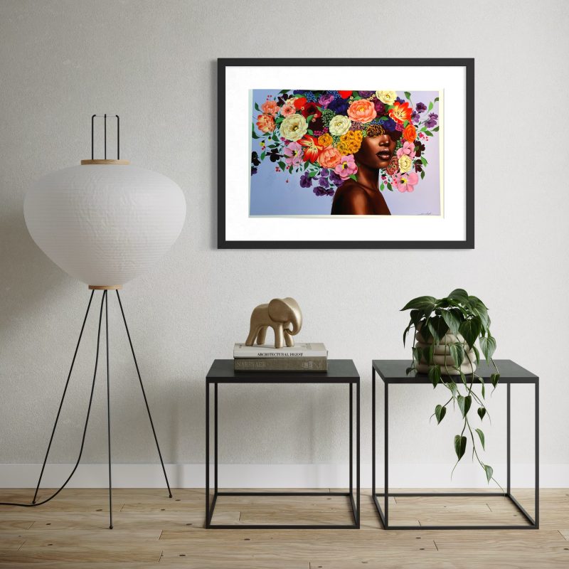 LILA - Painting Print by SallyK