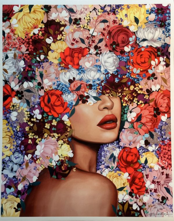 Painting print by the artist Sally Khoury