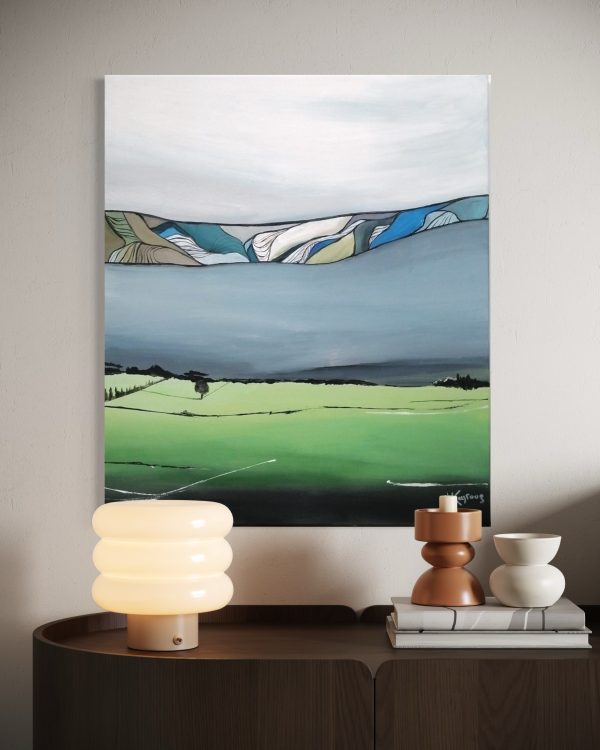 Painting Stretched on Canvas Medium: Acrylic on Canvas Dimensions: 70cm x 57cm.